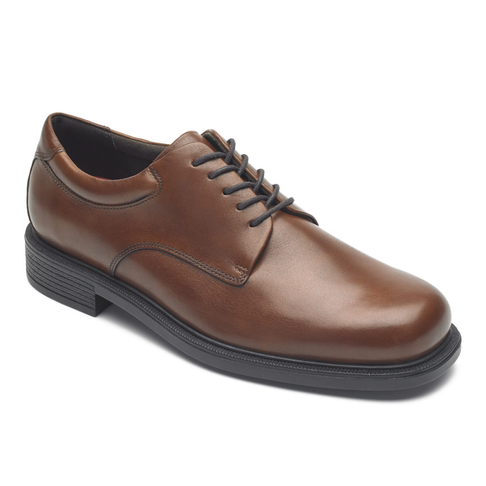 Rockport Mens Oxfords Brown - Margin - UK 745-PXWLQT